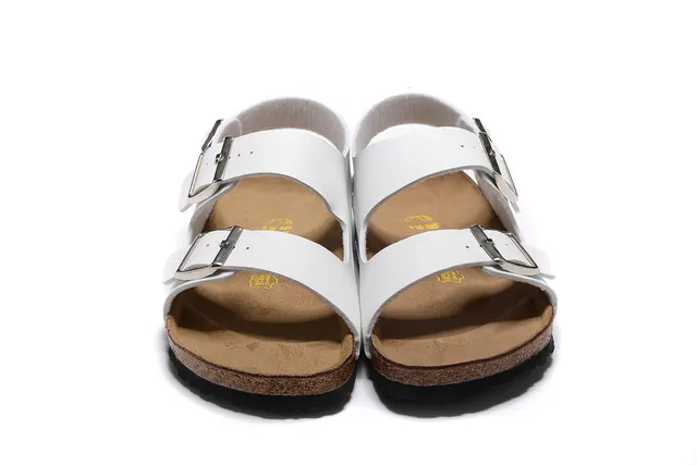 Birkenstock Arizona White दो पट्टियों वाली कैजुअल सैंडल 5