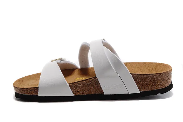 Birkenstock Arizona White Two-Strap Casual Sandals 2