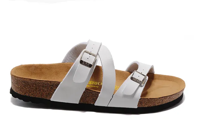 Birkenstock Arizona White Two-Strap Casual Sandals 4