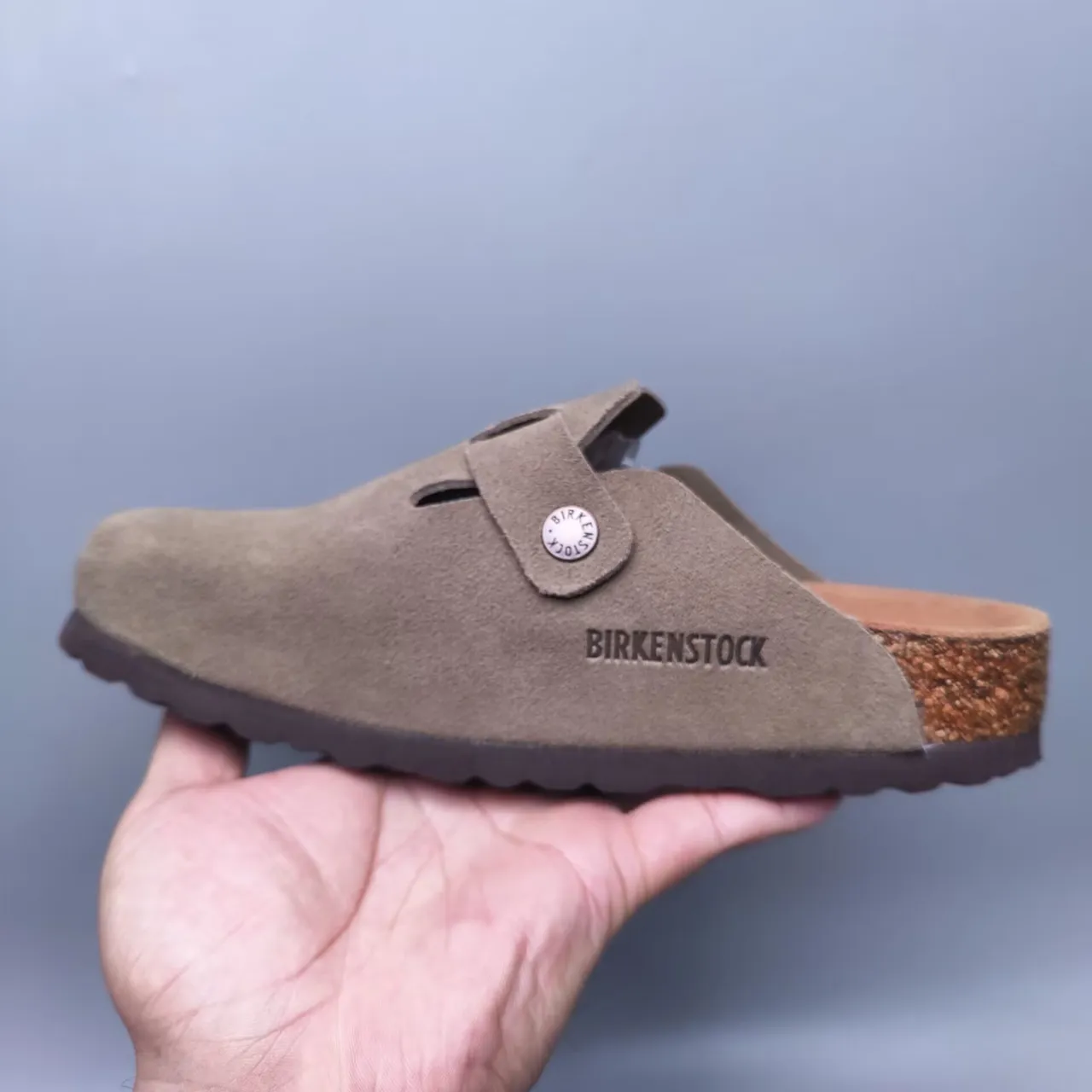 Birkenstock Boston سويد تاو بي كلوج مغلق 2