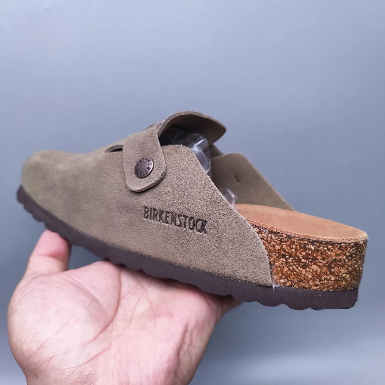 Birkenstock Boston سويد تاو بي كلوج مغلق 6