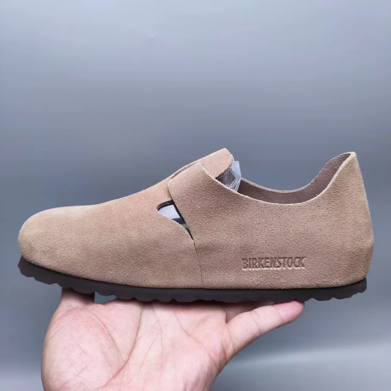 Birkenstock Chaussures Mary Jane en daim marron noir avec sangle à boucle 6