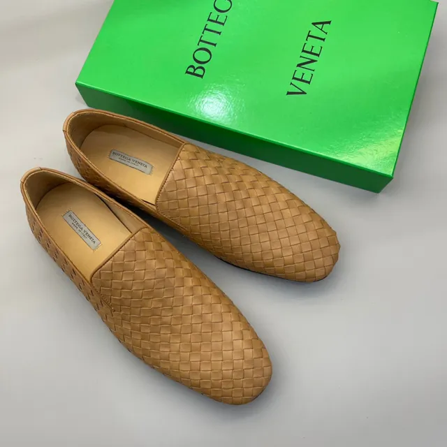 Bottega Veneta Andiamo مكاسين نسيجة بلون بني 8