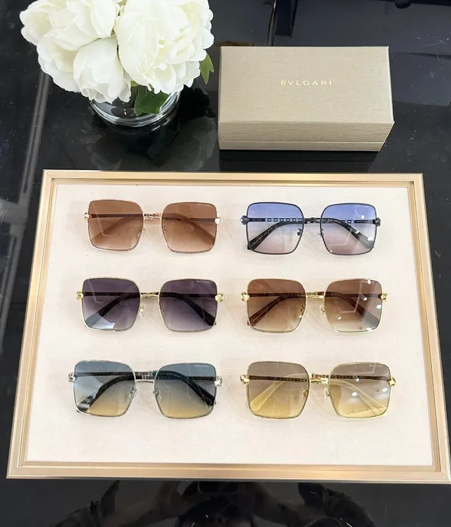 Bvlgari Serpenti Square Gradient Lens Sunglasses 4