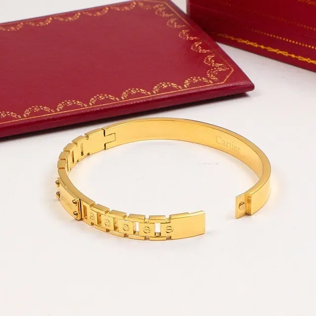 Cartier Juste un Clou ब्रेसलेट गुलाबी सोना पीला सोना चांदी टोन ब्रेसलेट्स 2