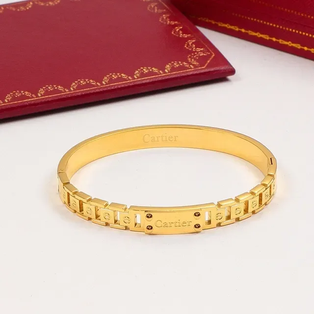 Cartier Juste un Clou ब्रेसलेट गुलाबी सोना पीला सोना चांदी टोन ब्रेसलेट्स 4