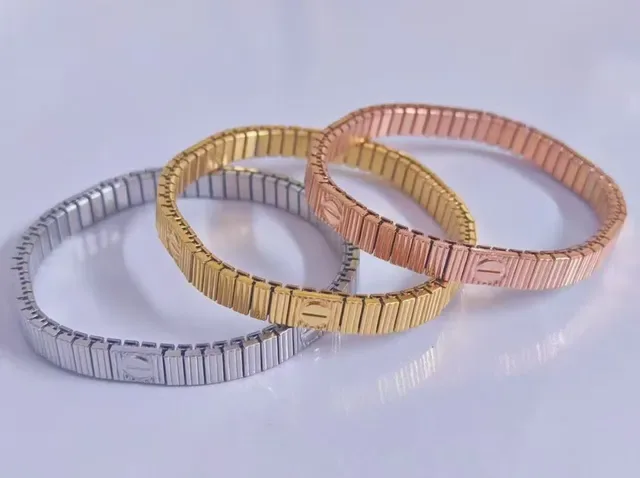 Pulsera Cartier Love Oro Rosa Plata Oro Amarillo Metal 3