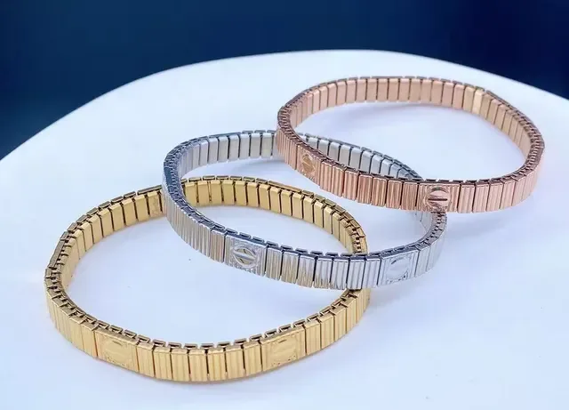 Pulsera Cartier Love Oro Rosa Plata Oro Amarillo Metal 8
