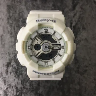 Casio Baby-G GA-110 Off-White 运动手表