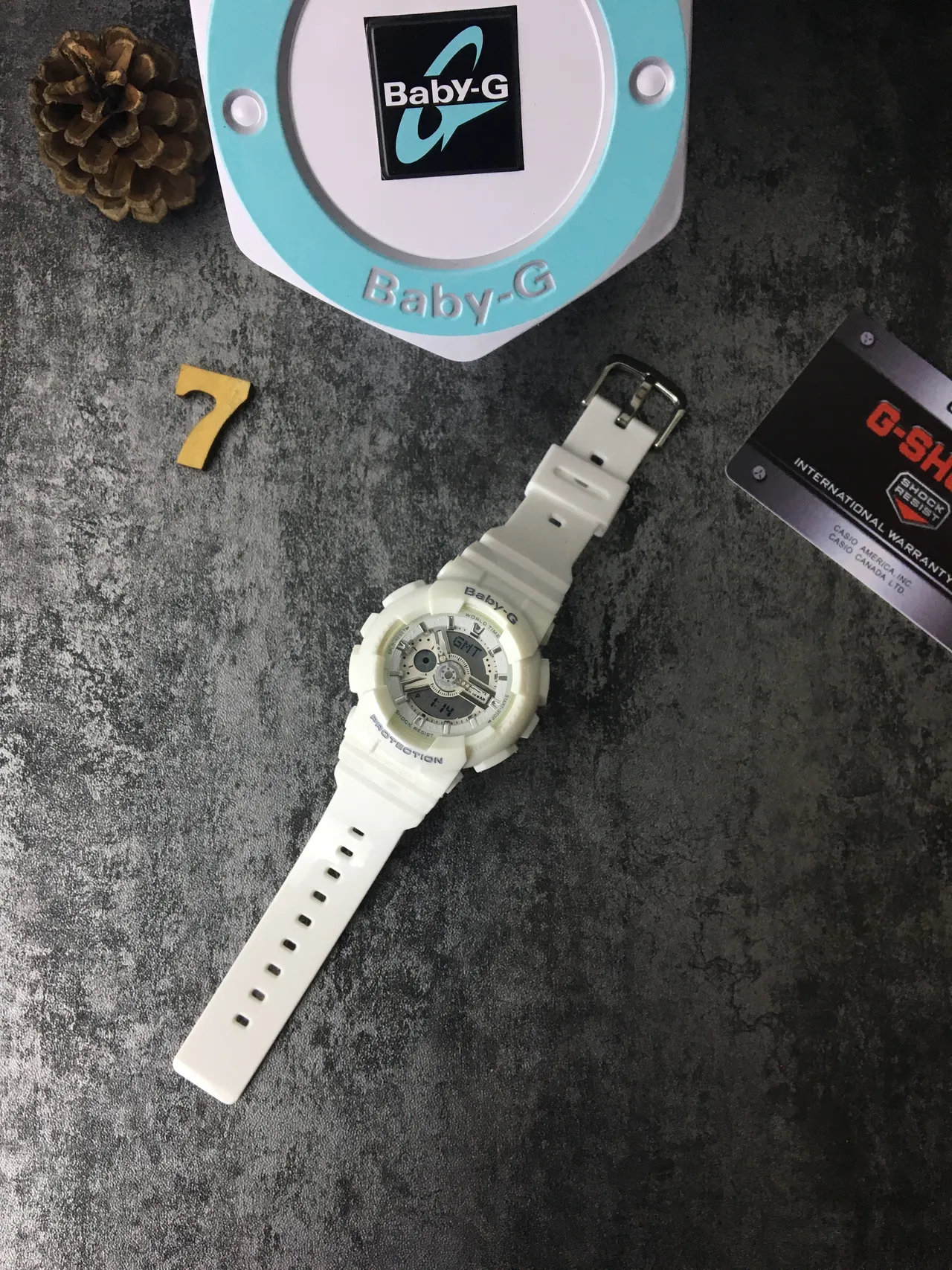 Casio Baby-G GA-110 Off-White 运动手表 6