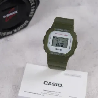 Casio G-Shock DW-5600 Olive Green Sports Watch