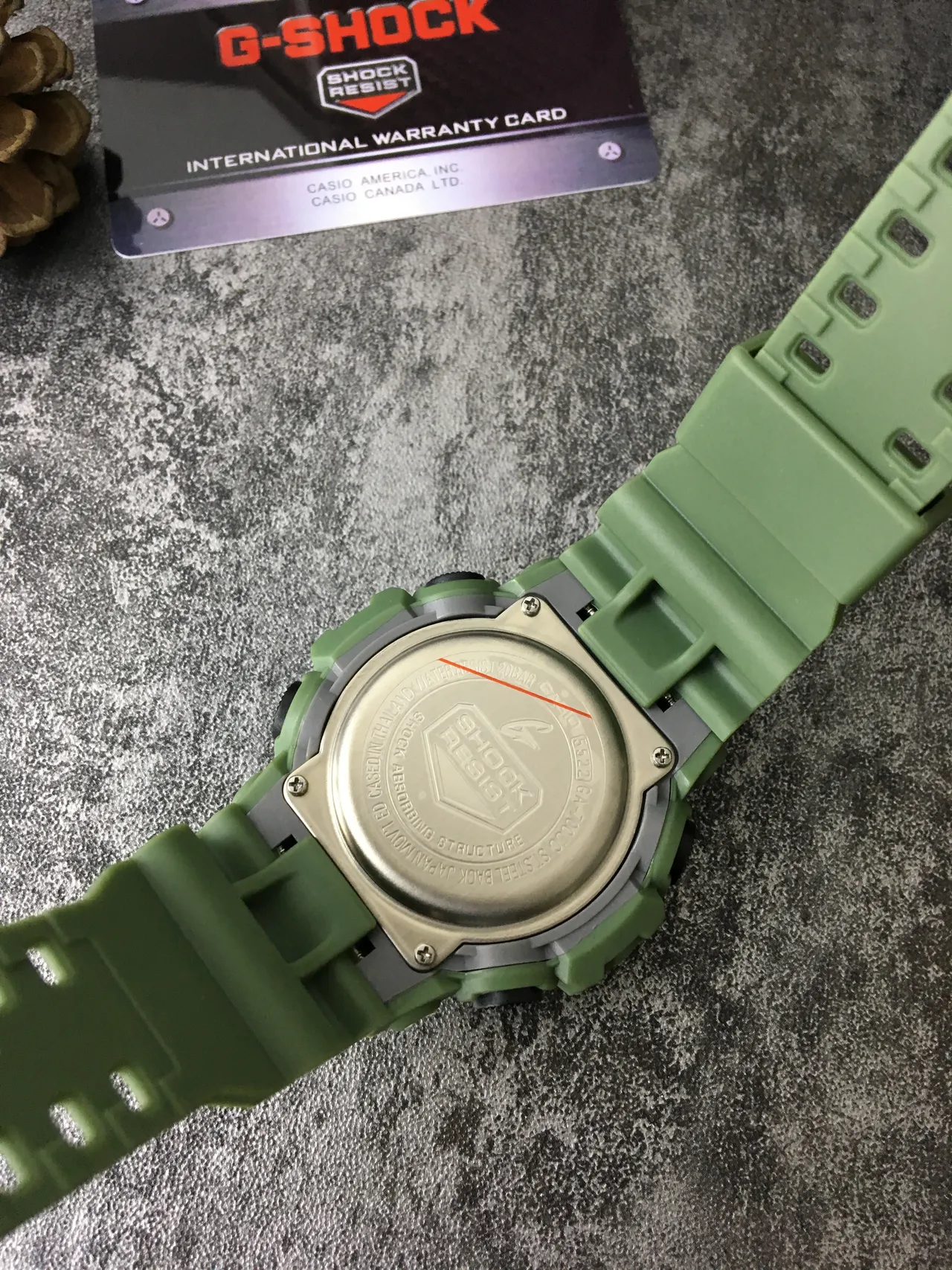 Casio G-Shock GA-100 橄榄绿 运动手表 3