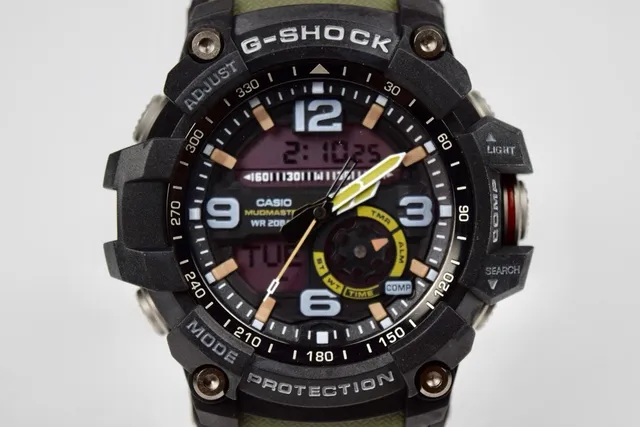ক্যাসিও G-Shock Mudmaster Olive Green দৃঢ় খেলা ঘড়ি 2