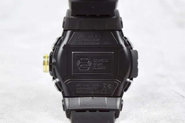 Casio G-Shock Mudmaster Quad Sensor কালো এবং সোনালি খেলার ঘড়ি 4