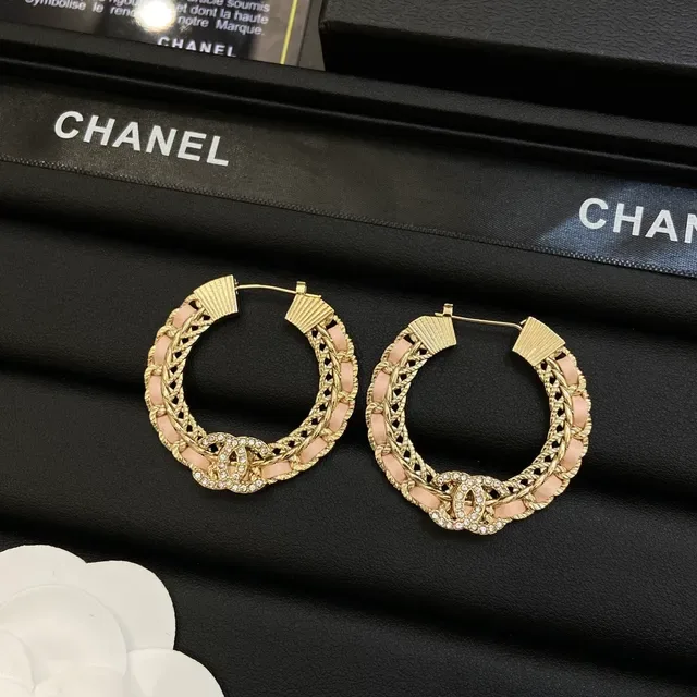 Chanel Camellia 金粉 编织链 编织点缀 项链 5