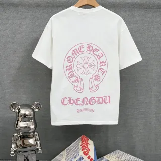 Chrome Hearts Chengdu ग्राफिक प्रिंट ओवरसाइज़्ड टी-शर्ट