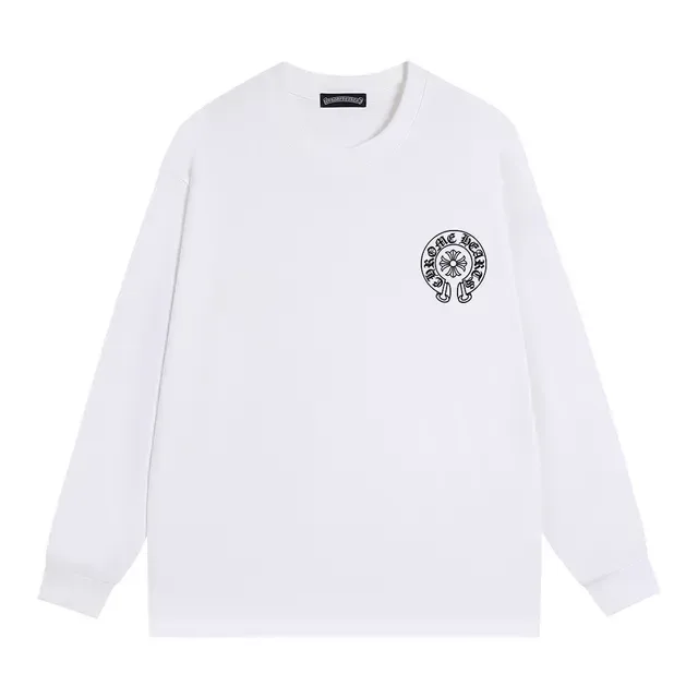 Chrome Hearts Circular Cross Logo Black Long-Sleeve T-Shirt 7