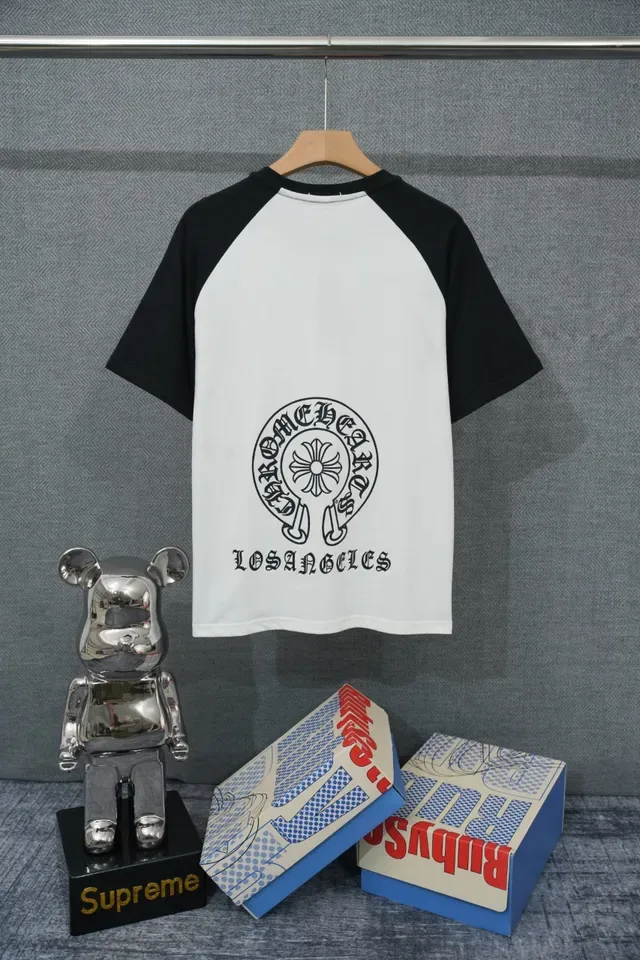Chrome Hearts Raglan Sleeve Contrast T-Shirt 2