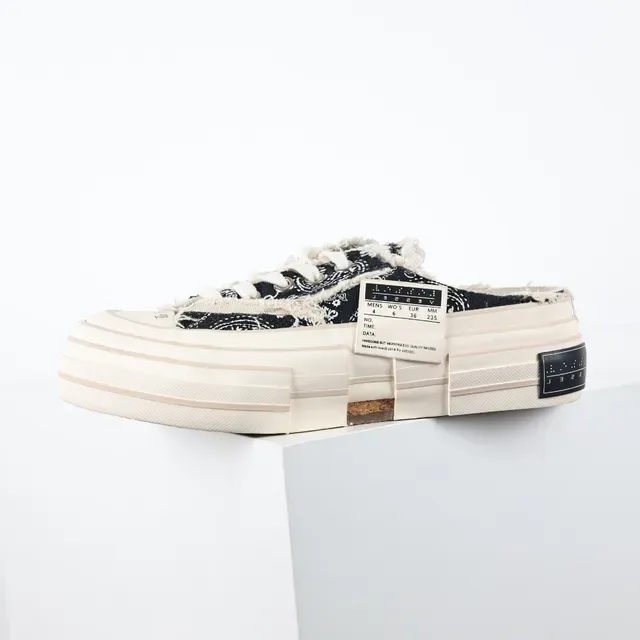 Converse Bandana-Print Platform Mule Sneaker 9