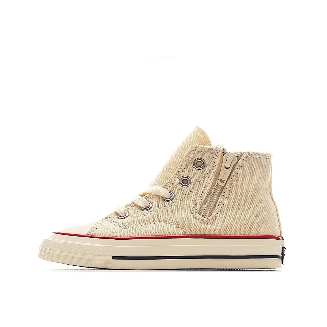 Converse Verde Bege Alto Lona Estilo De Vida Tênis 17