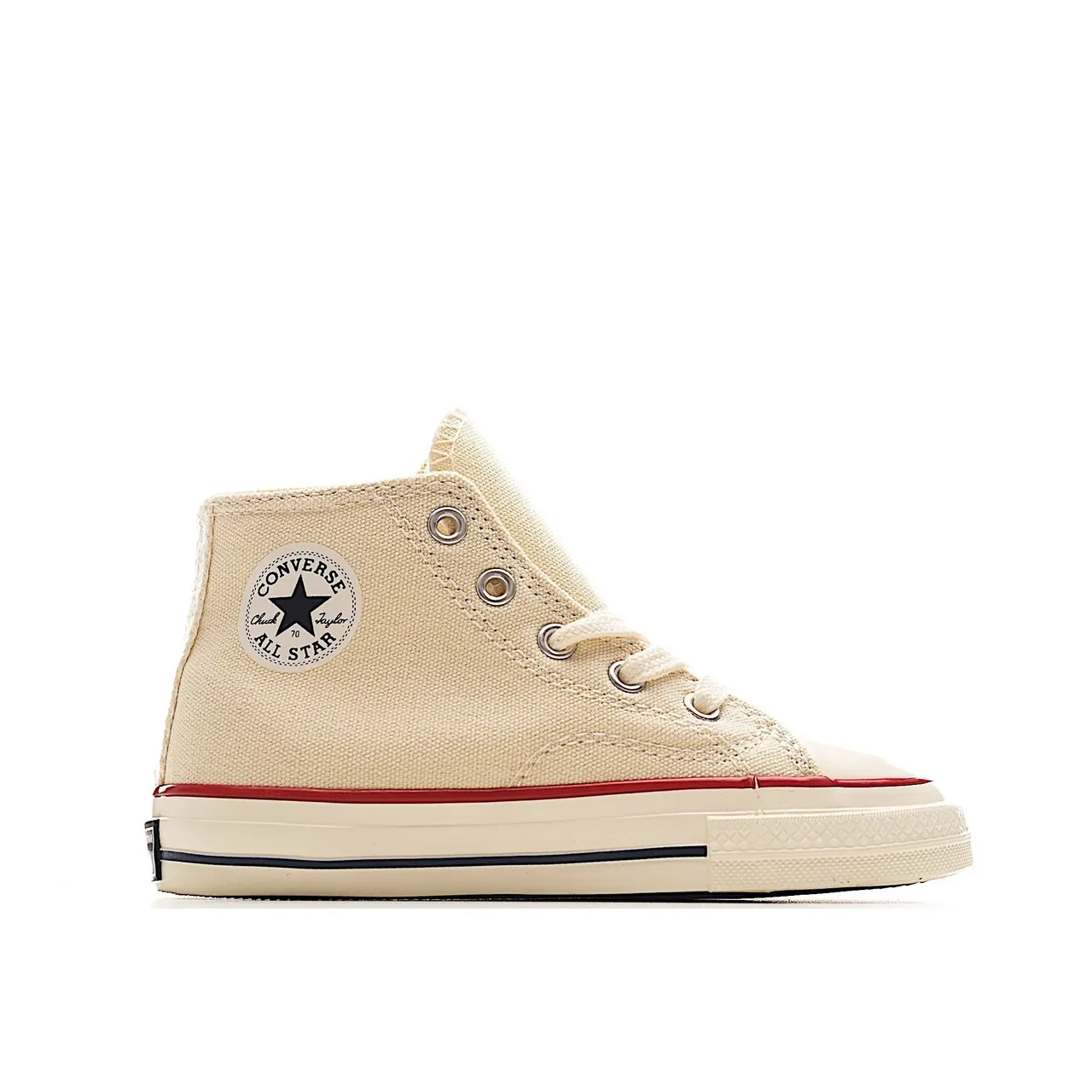 Converse Verde Bege Alto Lona Estilo De Vida Tênis 19