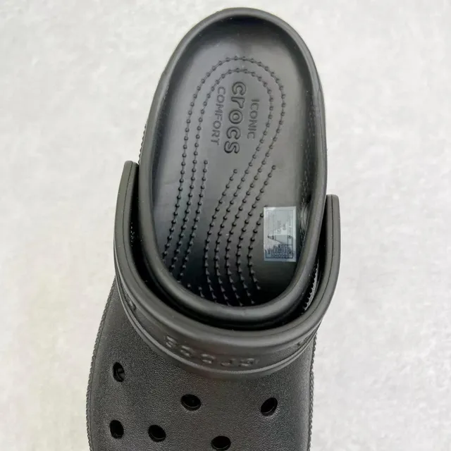 Crocs Echo Clog Black Platform Clog 6