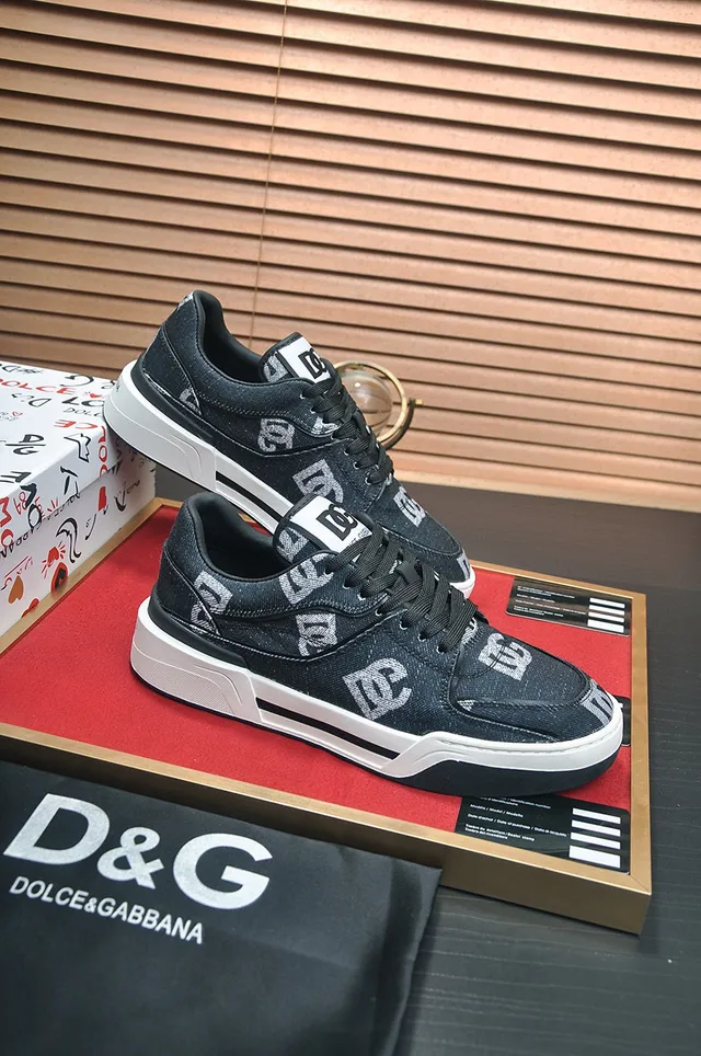 DC Shoes 黑色白色 印花牛仔布上层 厚底中底 生活方式运动鞋 5