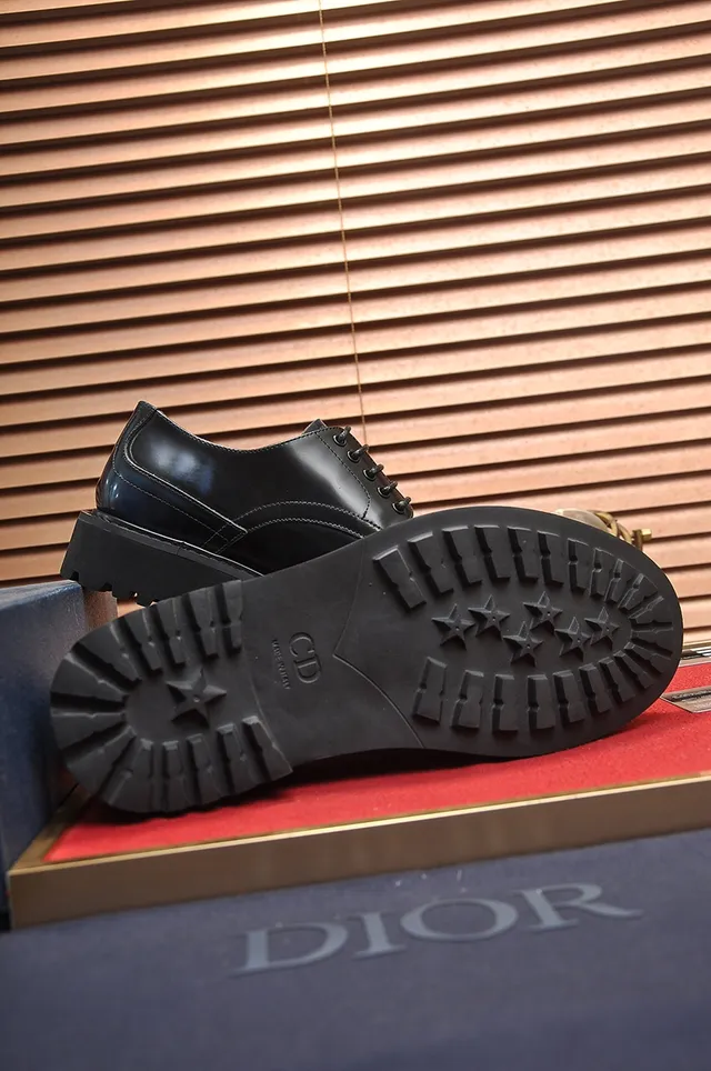 Christian Dior Chaussure Oxford à bout cap noir 3