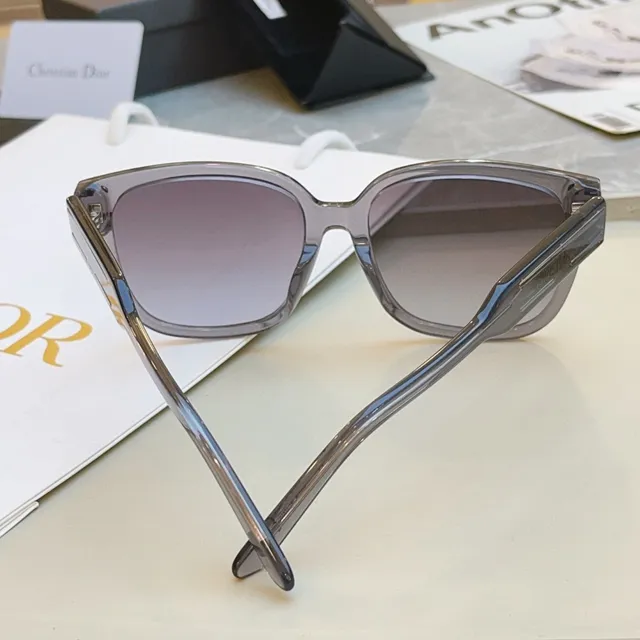 Christian Dior Rectangular Acetate Sunglasses 3