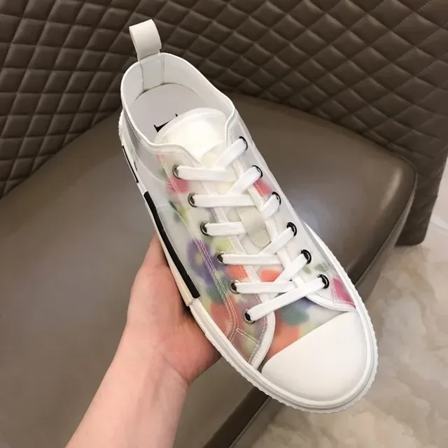 Dior B23 Floral-Print Mesh Lifestyle Sneakers 2