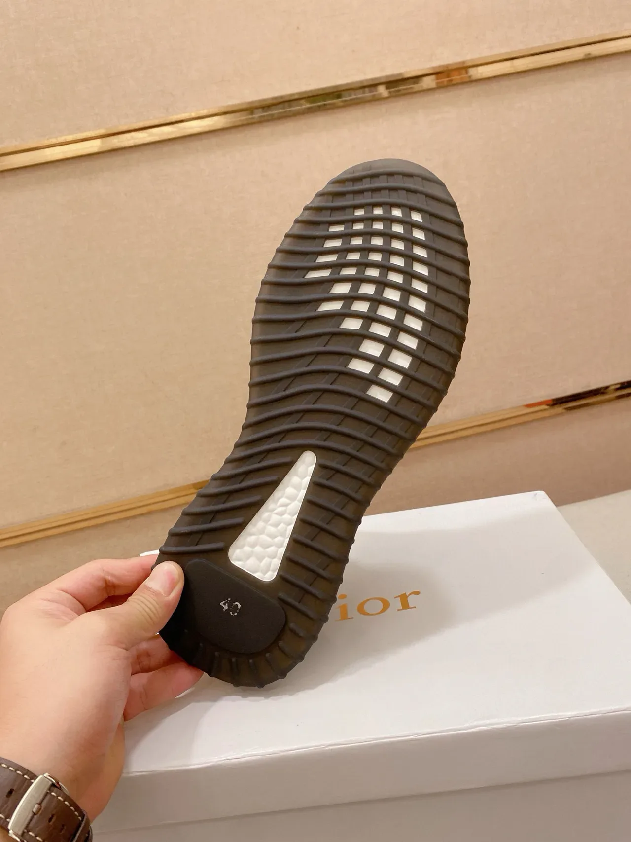 Dior Black White Monogram Knit Upper Sculpted Midsole Lifestyle Sneakers 10