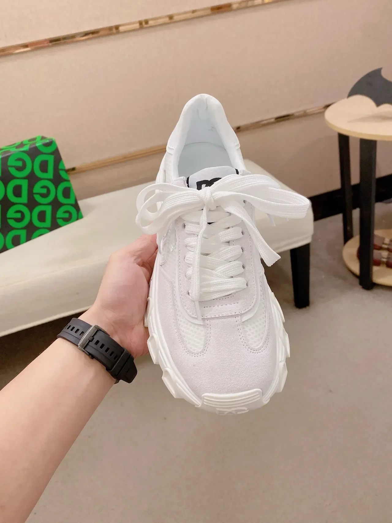 Dolce & Gabbana B27 White Chunky Sneaker 5