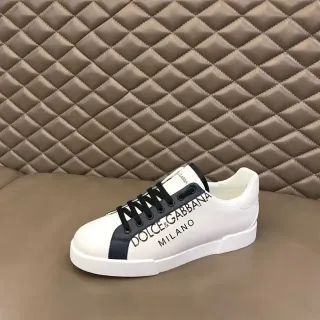 Dolce & Gabbana Portofino sneakers lifestyle blanc marine logo