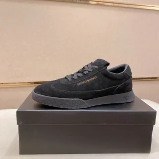 Emporio Armani Sneaker Lifestyle de Ante Negro