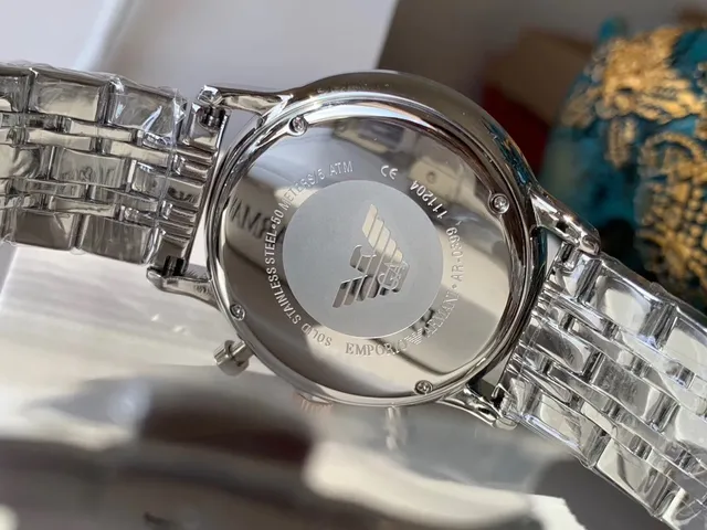 Emporio Armani Chronograph Two-Tone Stainless Steel Quartz Watch 3