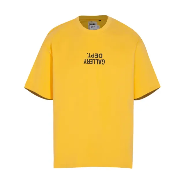 Gallery Dept Black Oversized Fit Screen-Printed Text T-Shirt 11