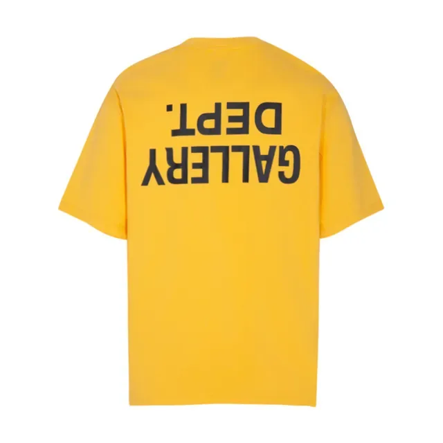 Gallery Dept Black Oversized Fit Screen-Printed Text T-Shirt 12