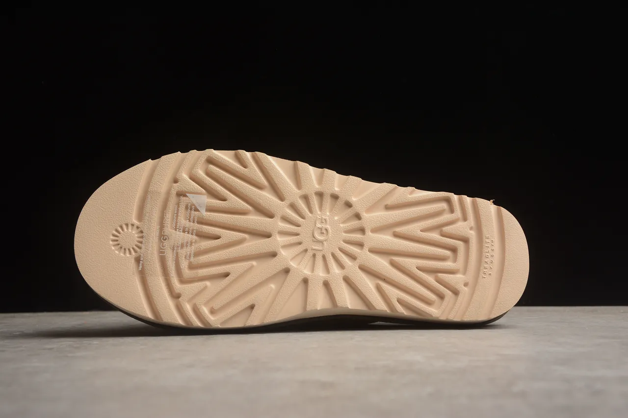 Army Green Beige Olive Suede Upper Black-Trimmed Strap Slippers 10