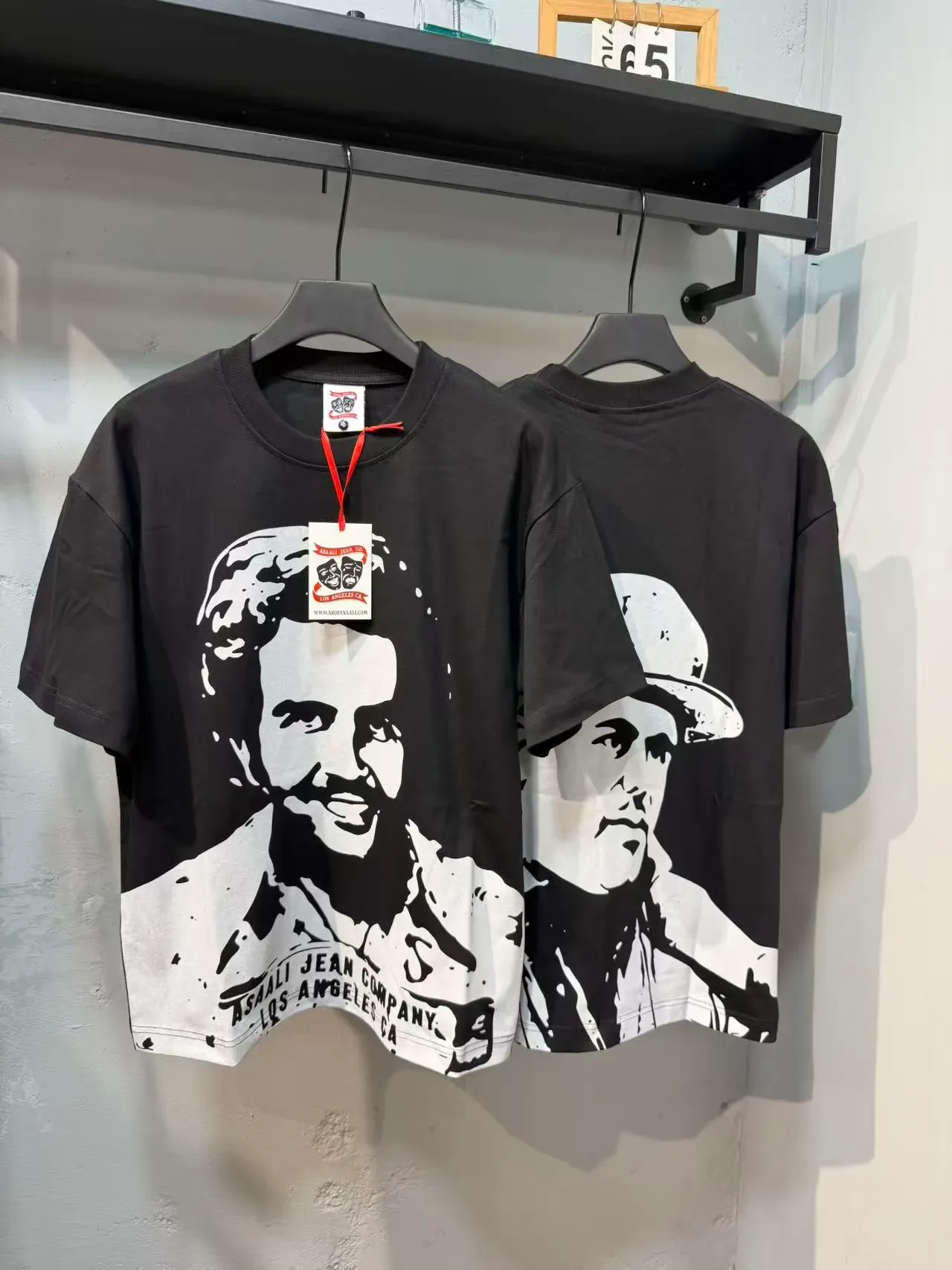 Camiseta oversized con estampado gráfico ASAALI JEAN COMPANY 3