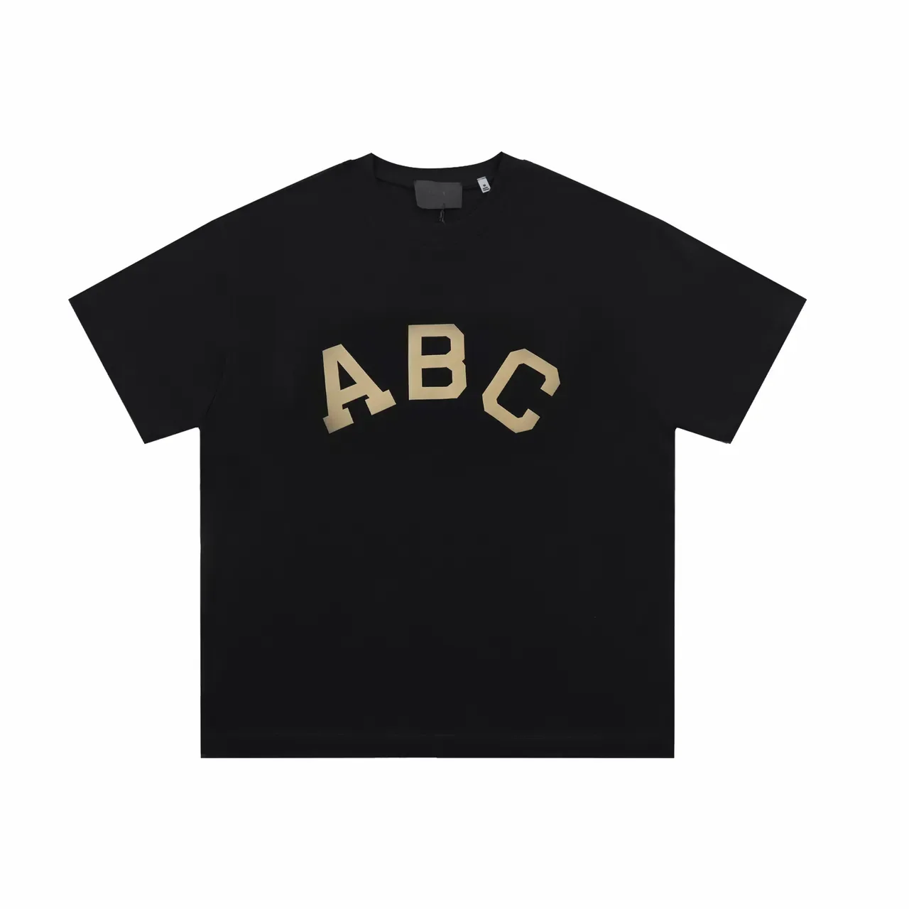 Camiseta gráfica ABC de arco en negro y gris jaspeado 5