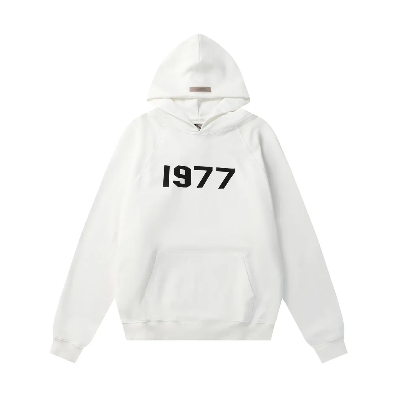黑金 Oversized Fit 拉链袖连帽衫 6