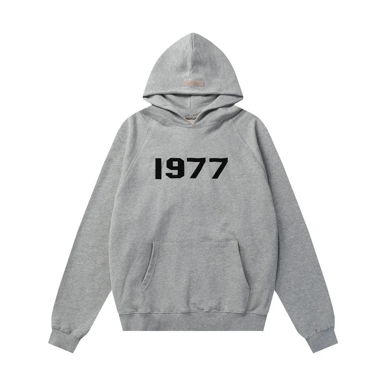 黑金 Oversized Fit 拉链袖连帽衫 10