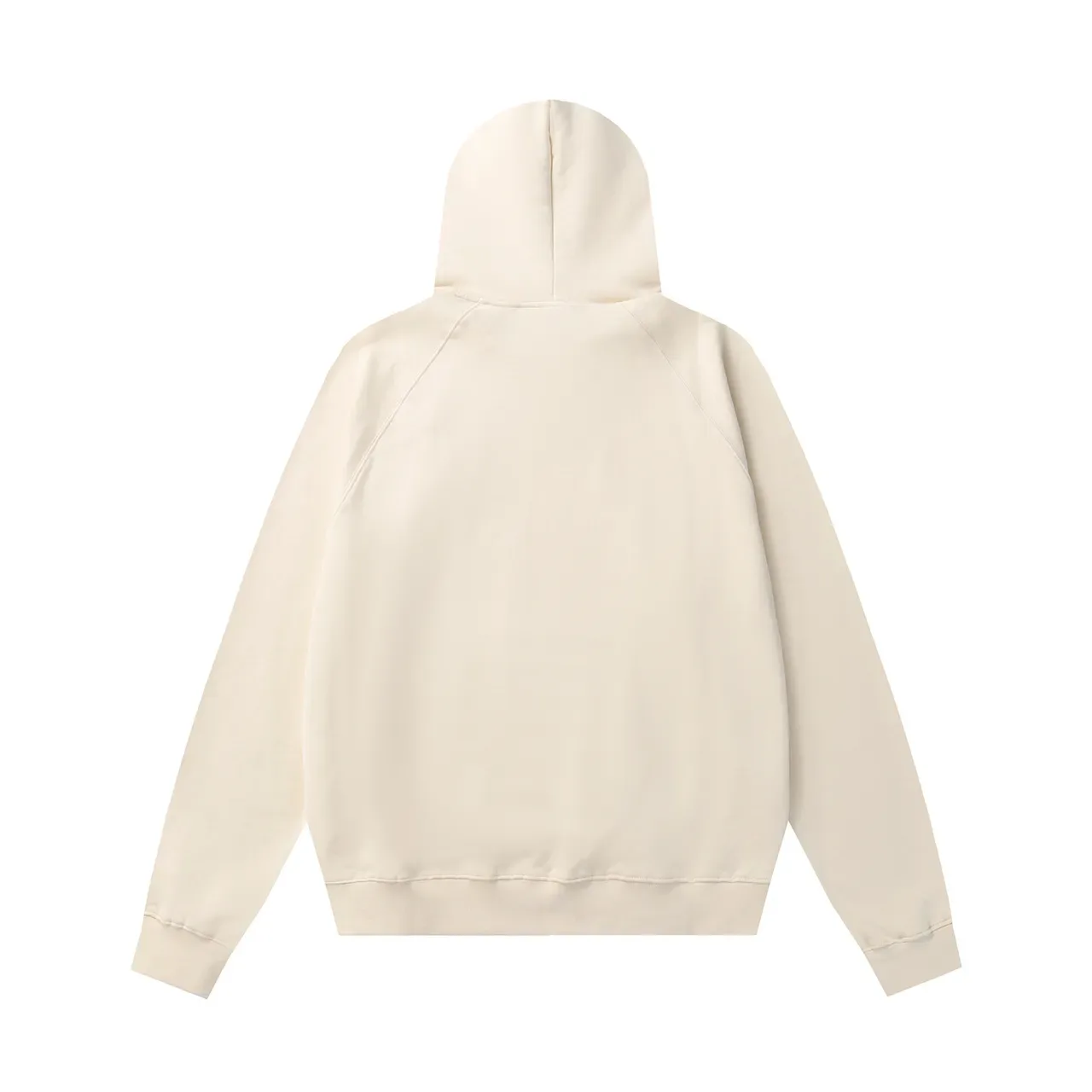 黑金 Oversized Fit 拉链袖连帽衫 11