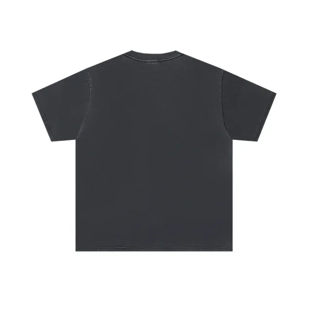 Black Pink Graphic-Print Oversized Fit T-Shirt 3