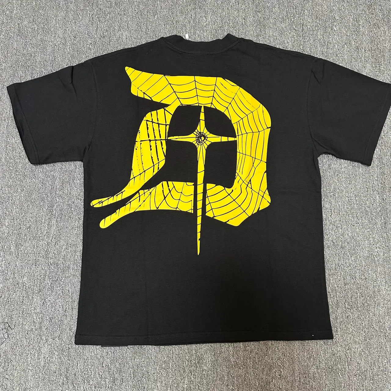 Digital Graphic Print Black T-Shirt 3