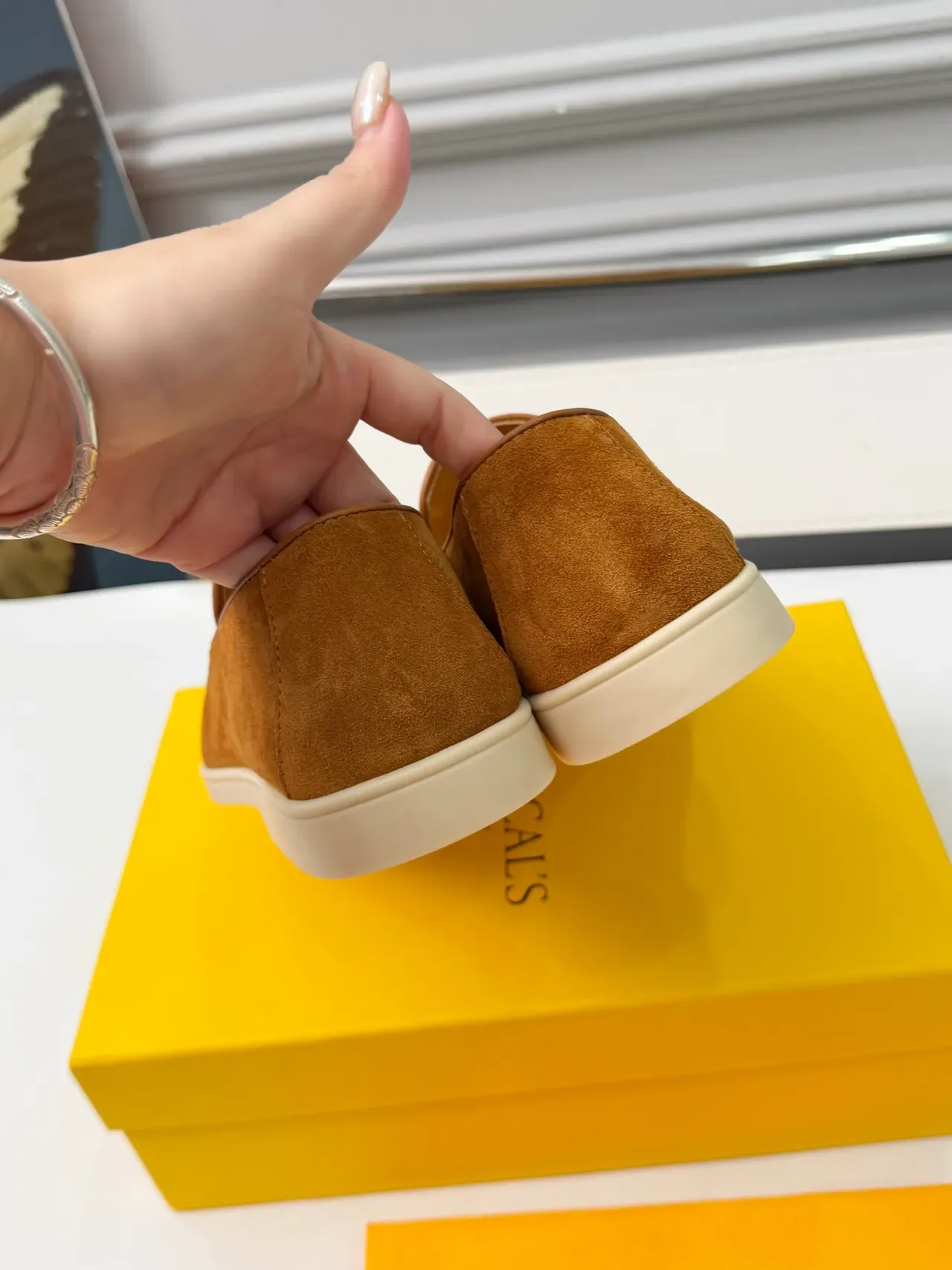 Doucal's Loafer à Franges Marron Beige Daim 3