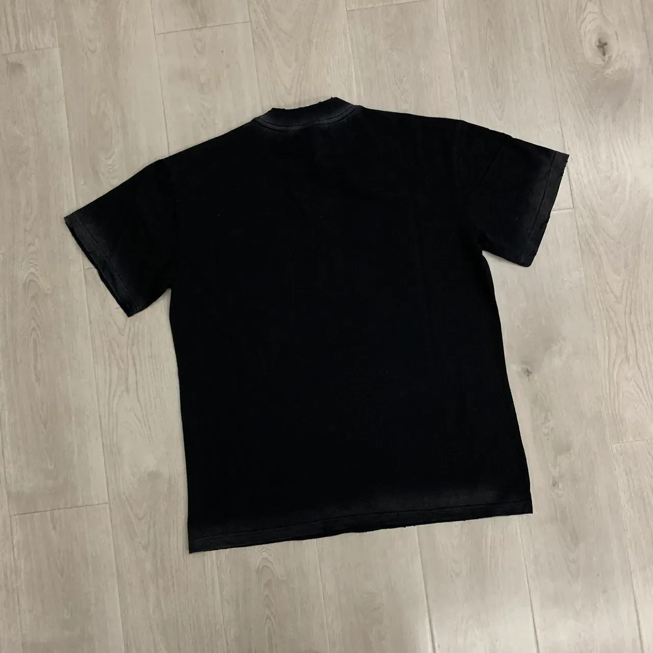 DUAA City of Angels Graphic Speckled Black T-Shirt 6