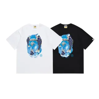 T-shirt à imprimé graphique carpe koï