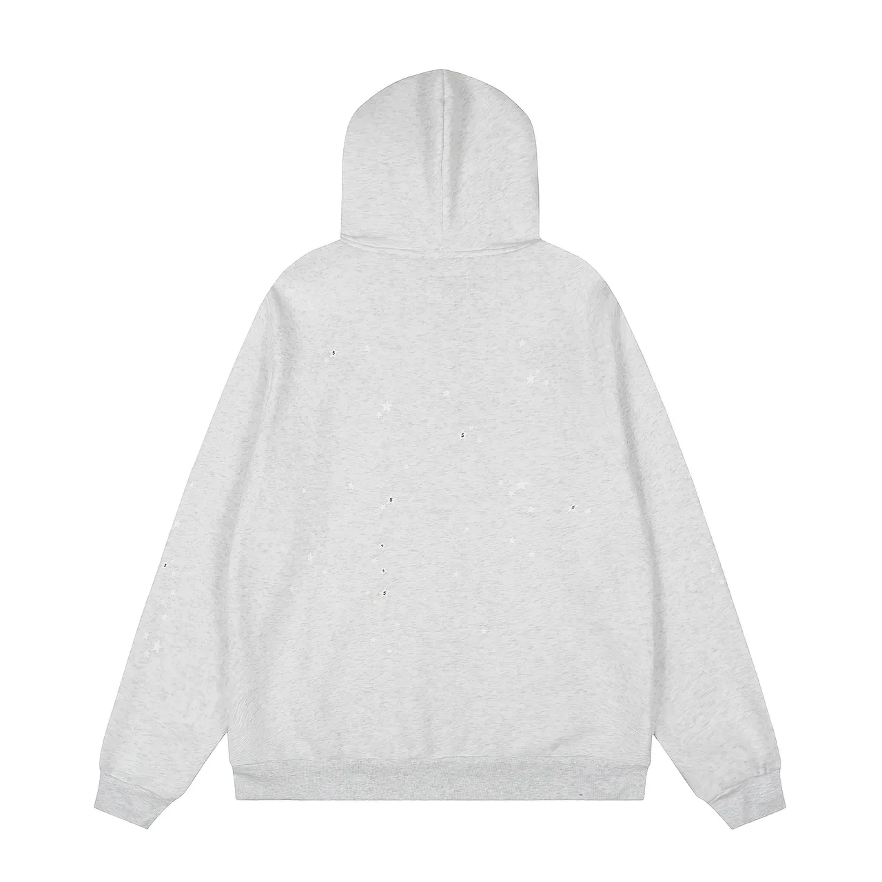 Hoodie con impresión gráfica y cremallera frontal y pantalones de chándal de pierna ancha Tracksuit 12