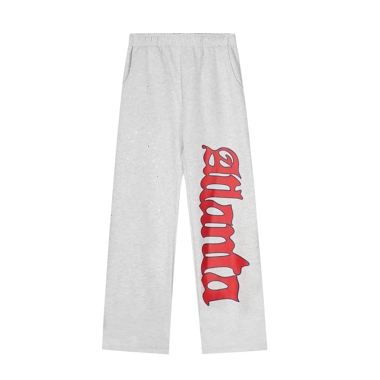 Hoodie con impresión gráfica y cremallera frontal y pantalones de chándal de pierna ancha Tracksuit 14